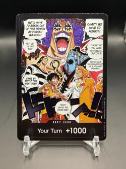 One Piece TCG The Time of Battle - OP16 Don!! Card Your Turn +1000 - Image 1