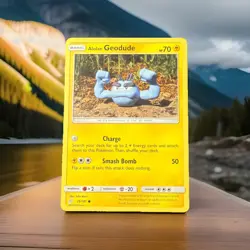Alolan Geodude 35/181 Common Team Up Lightly Played Pokemon Card TCG Single 2019 - Image 1