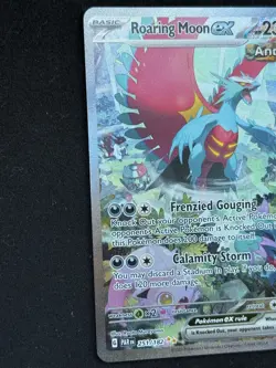 Roaring Moon ex - 251/182 - SIR - Paradox Rift - Pokemon Card NM - Image 2