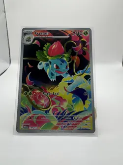 Pokemon Ivysaur 134/132 MEGA Full Art Pokemon Card - Image 1