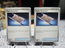 Pokemon TCG - S&V Shrouded Fable Card - Night Stretcher 061/064 Unommon x2 - Image 1