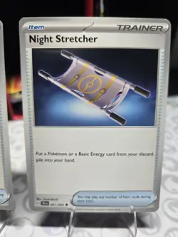 Pokemon TCG - S&V Shrouded Fable Card - Night Stretcher 061/064 Unommon x2 - Image 2