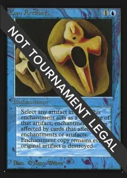 Copy Artifact - Medium Play MTG Collector's Edition - Image 1