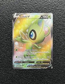 Pokemon TCG - Celebi V 160/198 - Full Art Holo Rare - Chilling Reign *NM/M - Image 1