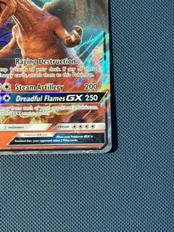 Pokemon TCG 2 Holo Card Lot Charizard GX 20/147/Charizard GX SM195 promo HP/DMG - Image 3