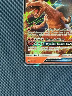 Pokemon TCG 2 Holo Card Lot Charizard GX 20/147/Charizard GX SM195 promo HP/DMG - Image 4