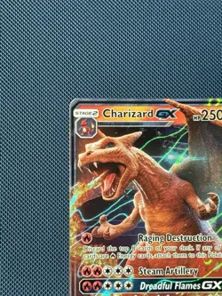 Pokemon TCG 2 Holo Card Lot Charizard GX 20/147/Charizard GX SM195 promo HP/DMG - Image 5