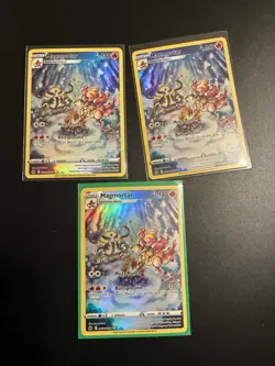 Pokemon TCG Magmortar Crown Zenith Galarian Gallery Holo Rare Card GG03/GG70 - Image 1
