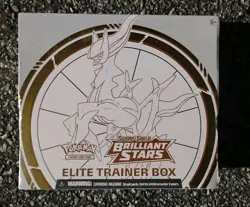 Pokemon TCG Sword & Shield Brilliant Stars Elite Trainer Box DG retail sealed - Image 1