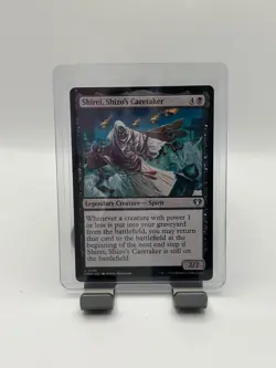 MTG, Shirei, Shizo's Caretaker $3 ORDER MIN 186 NM CMM: Commander Masters Regula - Image 1