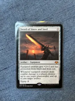 Sword of Sinew and Steel Modern Horizons Regular - Image 1