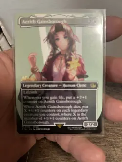 Aerith Gainsborough (Borderless) Final Fantasy Regular - Image 1