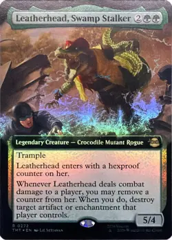 Leatherhead, Swamp Stalker (Extended Art) 0272 Teenage Mutant Ninja Turtles NM - Image 1