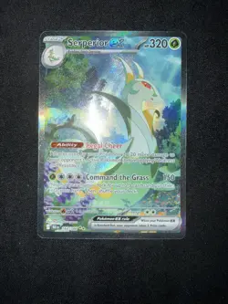 Pokemon TCG Serperior ex 164/086 Sv Black Bolt Full Art Holo Ultra Rare 320 NM - Image 1