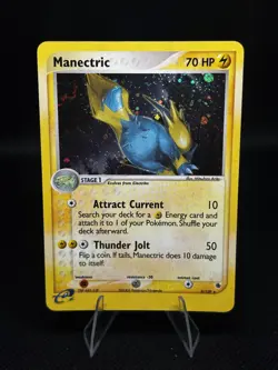 Manectric 9/109 Ruby and Sapphire Holo LP Pokemon Rare - Image 1