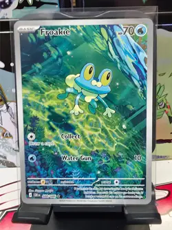 FROAKIE 088/086 HOLO ILLUSTRATION RARE CHAOS RISING POKEMON NEAR MINT - Image 1