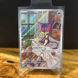 Purrloin - 136/086 - Illustration Rare - Pokemon TCG: White Flare - Image 1