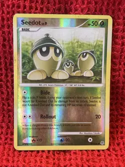 2007 Diamond & Pearl Seedot Common Reverse Holo #97 - Image 1