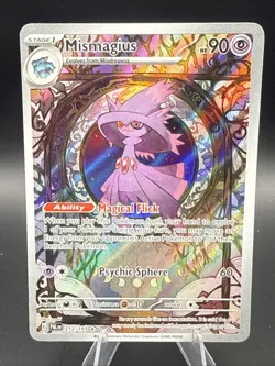 Pokemon TCG Mismagius 212/193 Paldea Evolved Illustration Rare NM - Image 1