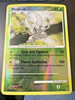 Pinsir 59/132 Secret Wonders Reverse Holo Uncommon Pokemon TCG - Image 1