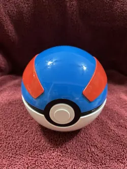 2019 Pokemon Hidden Fates Great Ball Pokeball Deck Box Container Poke Ball Empty - Image 1