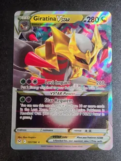 Giratina VSTAR 131/196 NM Lost Origin Holo VSTAR Rare Pokemon - Image 1