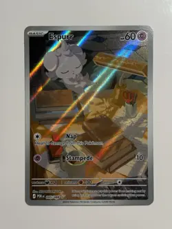Pokemon TCG Espurr 095/088 Illustration Rare Perfect Order NM - Image 1