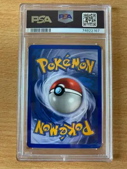 2002 Pokemon Legendary Collection Dark Dragonite Reverse Holo #5 PSA 8 - Image 3