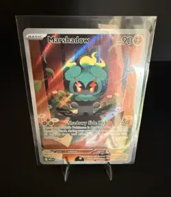 Pokemon TCG Marshadow 146/132 Evolutions Rare Holo EN 90 HP Basic - Image 1