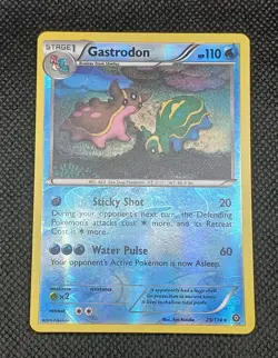 Gastrodon 29/114 Rare Steam Siege Pokemon Reverse Holo Lightly Played - Image 1