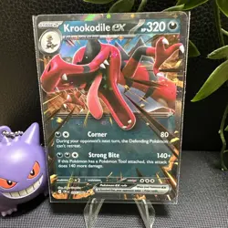 KROOKODILE EX - 055/086 - Double Rare - Chaos Rising - Pokemon - NM - Image 1