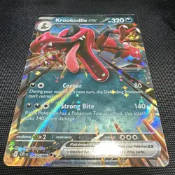 KROOKODILE EX - 055/086 - Double Rare - Chaos Rising - Pokemon - NM - Image 4