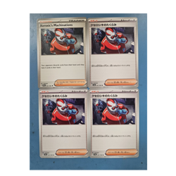 Pokemon TCG Xerosic's Machinations Trainer x4 2024 064/064 062/064 English Japa… - Image 1