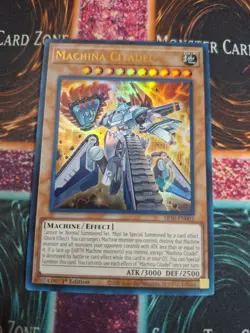 Yu-Gi-Oh! TCG Machina Citadel SR10-EN001 Ultra Rare 1st Edition Near Mint d4/ - Image 1