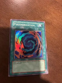 Yu-Gi-Oh! TCG Polymerization Spell-Normal Super Rare LOB-059 Holo Unlimited - Image 3