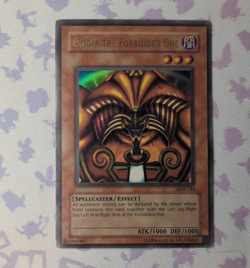Konami Yu-Gi-Oh! Exodia the Forbidden One LOB-124 Ultra Rare Holo Unlimited - Image 1