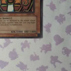 Konami Yu-Gi-Oh! Exodia the Forbidden One LOB-124 Ultra Rare Holo Unlimited - Image 3