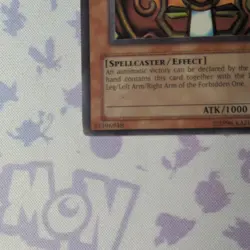 Konami Yu-Gi-Oh! Exodia the Forbidden One LOB-124 Ultra Rare Holo Unlimited - Image 4
