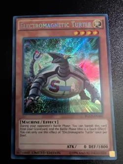 Electromagnetic Turtle YGLD-ENA00 King of Games: Yugi's Legendary Decks... - Image 1