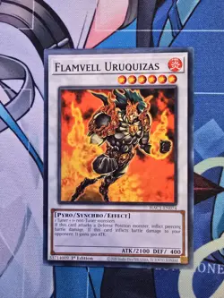 YU-GI-OH! TCG FLAMVELL URUQUIZAS HAC1-EN074 1ST ED NM COMMON - Image 1