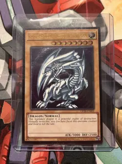 Blue-Eyes White Dragon OP28-EN001 OTS Tournament Pack 28 Unlimited ULT Rare - Image 1