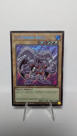 Summoned Skull HOLO BLEED - Secret Rare 1st Edition - BLGG-EN001 Yu-Gi-Oh - Image 2