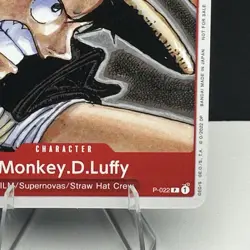 Monkey D. Luffy One Piece Film Red P-022 One Piece Promotion Card Promo English - Image 5