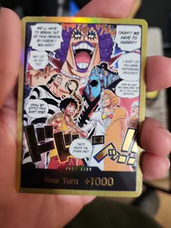 One Piece Gold DON!! OP16 ENGLISH Luffy THE TIME OF BATTLE - ENGLISH OP16 - Image 1