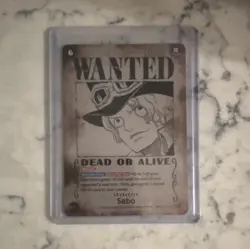 Bandai One Piece CCG Sabo Wanted OP04-118 Alt Art Special English 7000/6 - Image 1