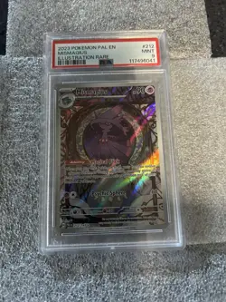 2023 Pokemon Pal En-Paldea Evolved Illustration Rare MISMAGIUS #212 PSA MINT 9 - Image 1