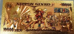 RARE GEAR 5 Luffy One Piece Anime 24K Gold Flake Berry Dollar USA SELLER - Image 4