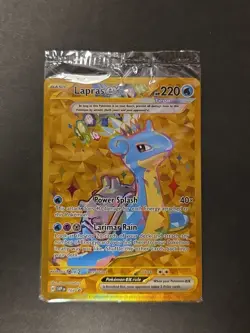 Lapras Ex SVP 164 Black Star Promo Sealed Pokemon - Image 1