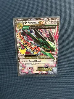 Mega Rayquaza EX # 76/108 25th Year Celebrations Ultra Rare Pokemon TCG Mint - Image 3