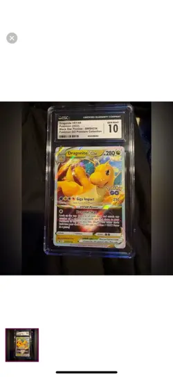 Dragonite VSTAR Japanese Pokemon GO - 050/071 CGC GEM MINT 10 - Image 1